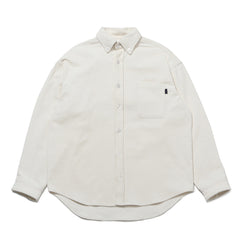 Logo Corduroy Shirts Ivory