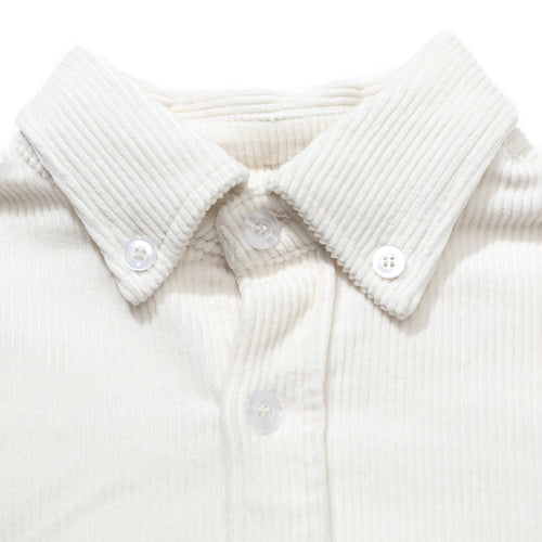 Logo Corduroy Shirts Ivory