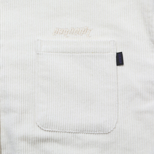Logo Corduroy Shirts Ivory