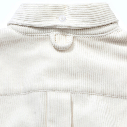 Logo Corduroy Shirts Ivory