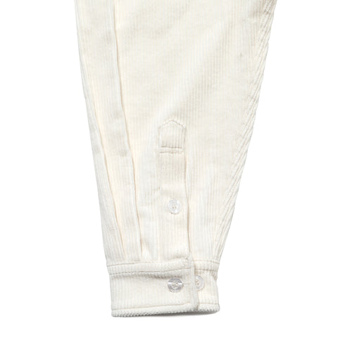Logo Corduroy Shirts Ivory