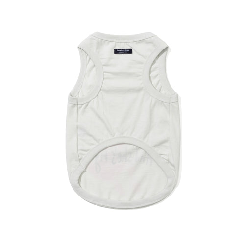 IM The Cutest Pet Sleeveless Top White