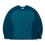 Laser Logo Washed Long Sleeve Cobalt Blue