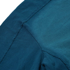 Laser Logo Washed Long Sleeve Cobalt Blue