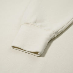 Logo Patch Washed Long Sleeve Soft Ivory