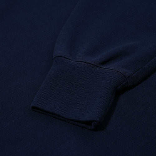 Logo Patch Washed Long Sleeve Navy
