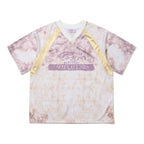 Color-Block Mesh SST Beige