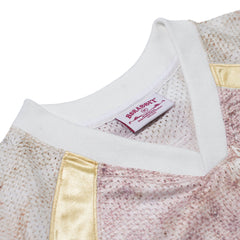 Color-Block Mesh SST Beige