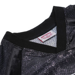 Color-Block Mesh SST Black