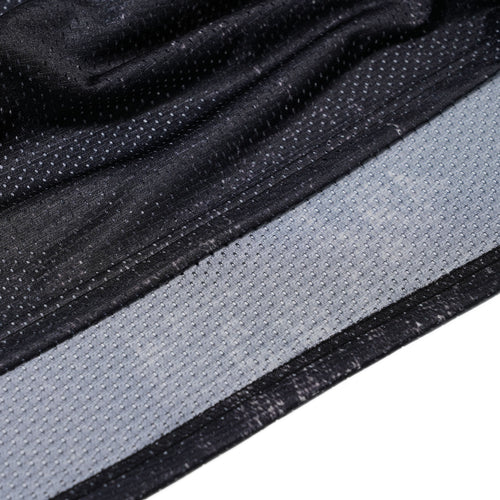 Color-Block Mesh SST Black