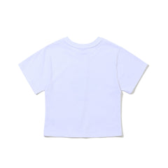 Only Constant Acceleration Women's Semi Crop SST White