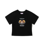 Only Constant Acceleration Women's Semi Crop SST Black