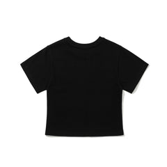 Only Constant Acceleration Women's Semi Crop SST Black