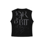Women's Cropped Sleeveless Black