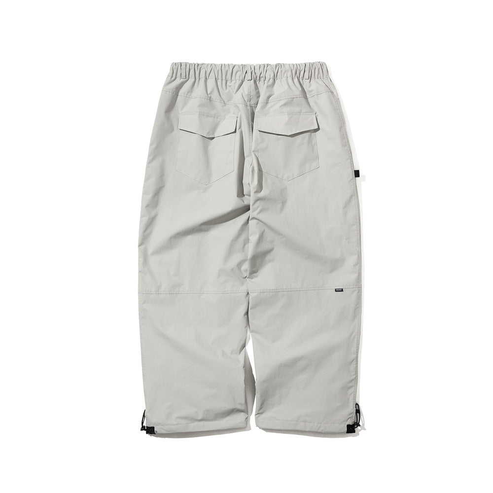 bsrbt super wide ventilation pants gray