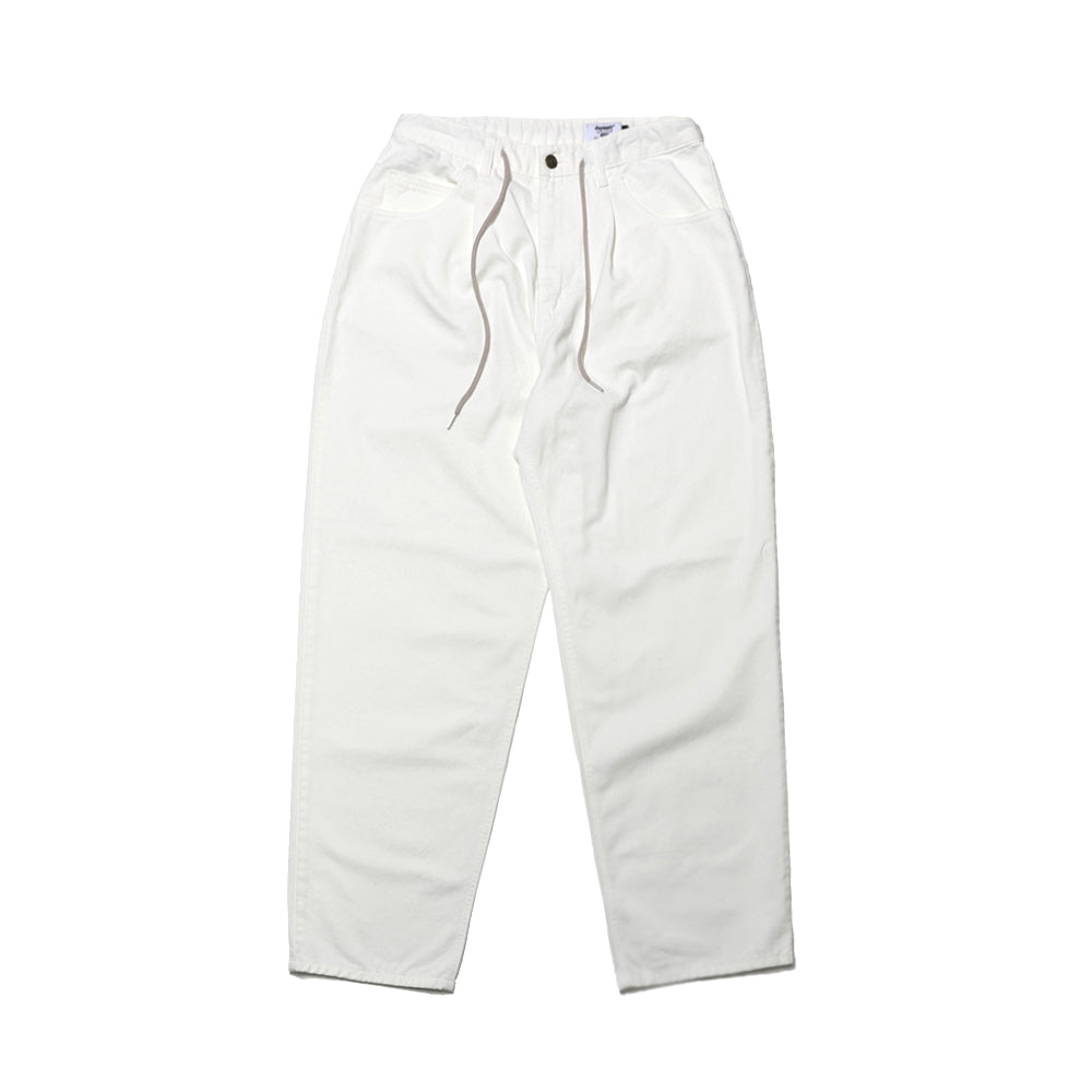 MID90 BAGGY COTTON PANTS IVORY