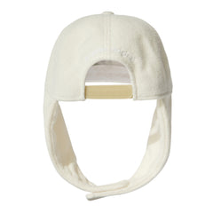 BSRABBIT OG EARFLAP HAT IVORY