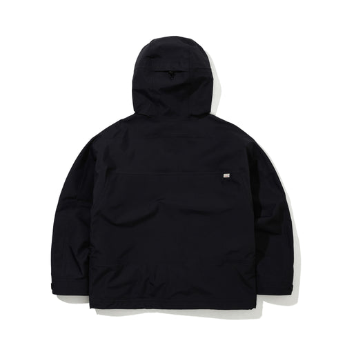 MOUNTAIN HOODED 3L SEAM SEALING JACKET BLACK