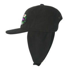 BSRABBIT OG EARFLAP HAT BLACK