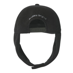 BSRABBIT OG EARFLAP HAT BLACK