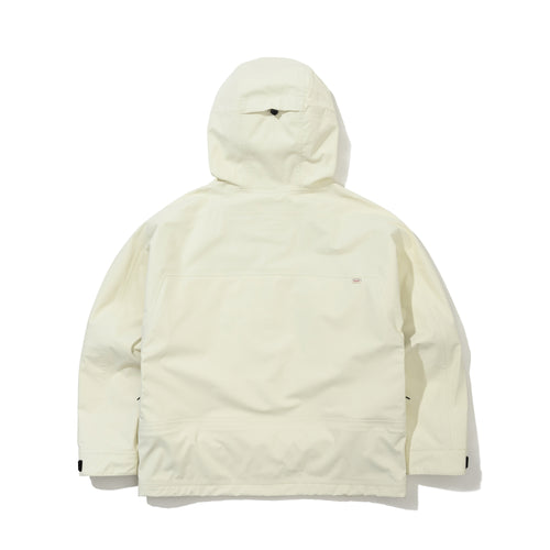 MOUNTAIN HOODED 3L SEAM SEALING JACKET CREAM