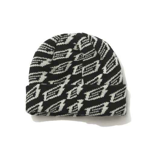 NEW B LOGO BEANIE BLACK