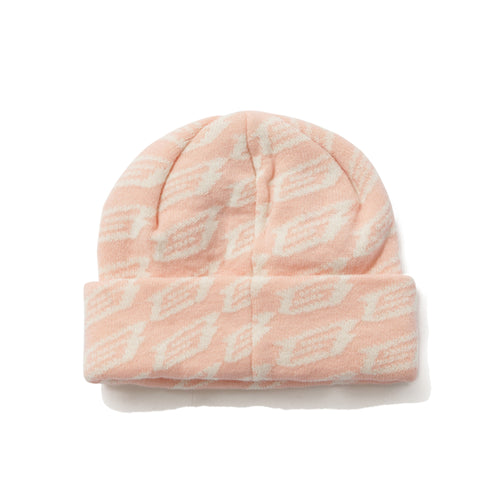 NEW B LOGO BEANIE PINK