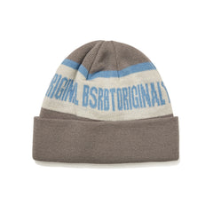 INT DOUBLE LINE BEANIE GRAY