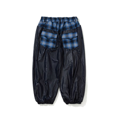 DSXBS NEW SUPER WIDE JOGGER PANTS NAVY