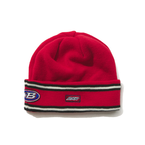 VARIETY PATCH BEANIE RED