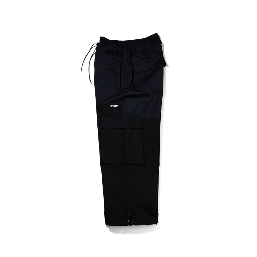 BIG CARGO SUPER WIDE VENTILATION PANTS BLACK