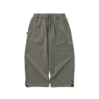 DSXBS NEW SUPER WIDE PANTS HERRINGBONE BROWN