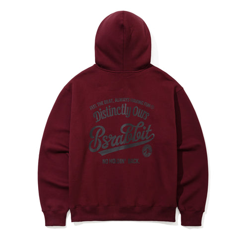 DISTINCTLY OURS HOODIE BURGUNDY