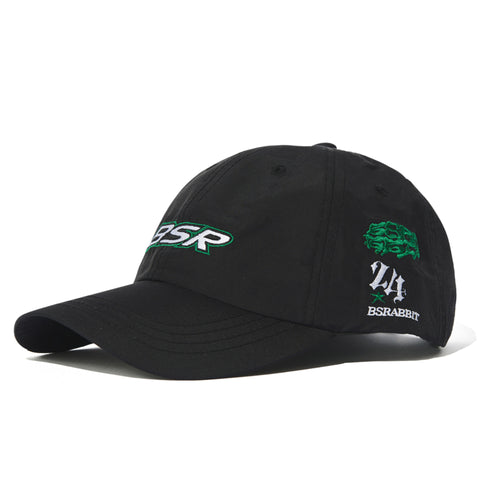 BSR SPORTY LOGO CAP BLACK