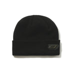 METAL LOGO BASIC BEANIE BLACK