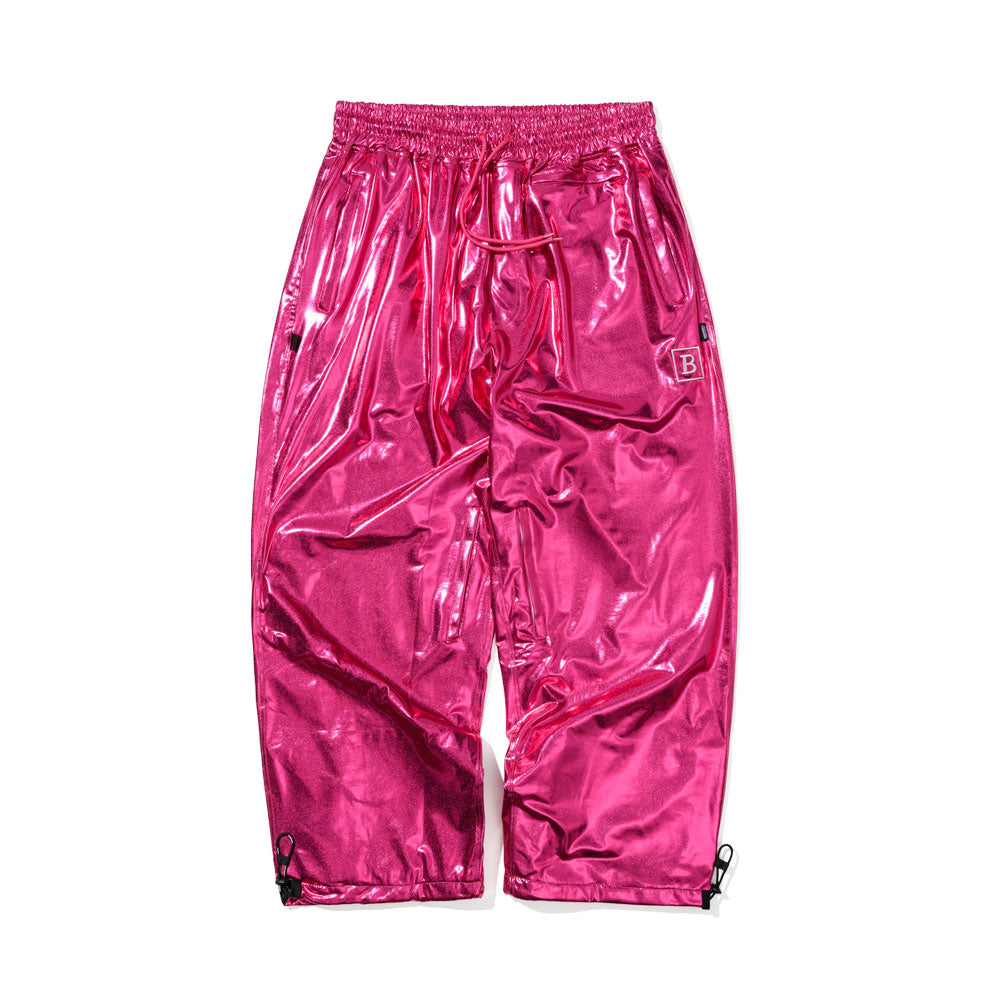 MH LOGO SUPER WIDE VENTILATION PANTS HOT PINK