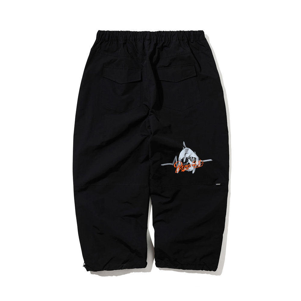 スノーボード BSRABBIT SUPER WIDE VENTILATION PANTS BSRABBIT ビーエスラビット スノーボード ウェア パンツ ユニ