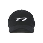 BIG LOGO HEAVY TWILL CAP BLACK