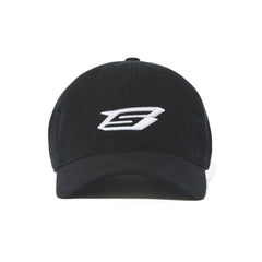 BIG LOGO HEAVY TWILL CAP BLACK