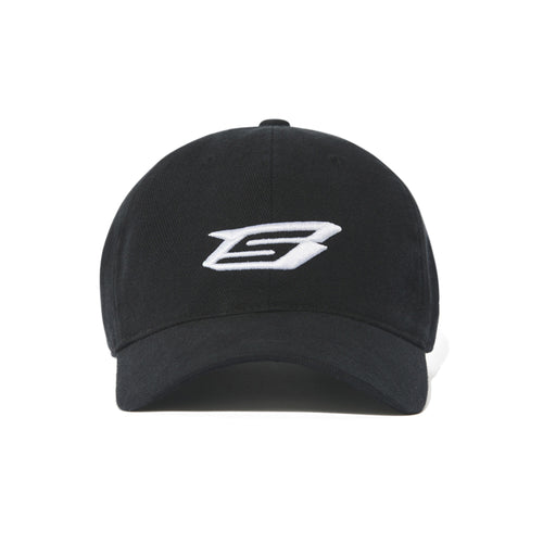 BIG LOGO HEAVY TWILL CAP BLACK