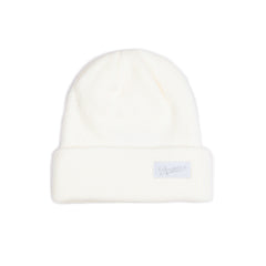 BS GLOSSY WAPPEN BEANIE IVORY