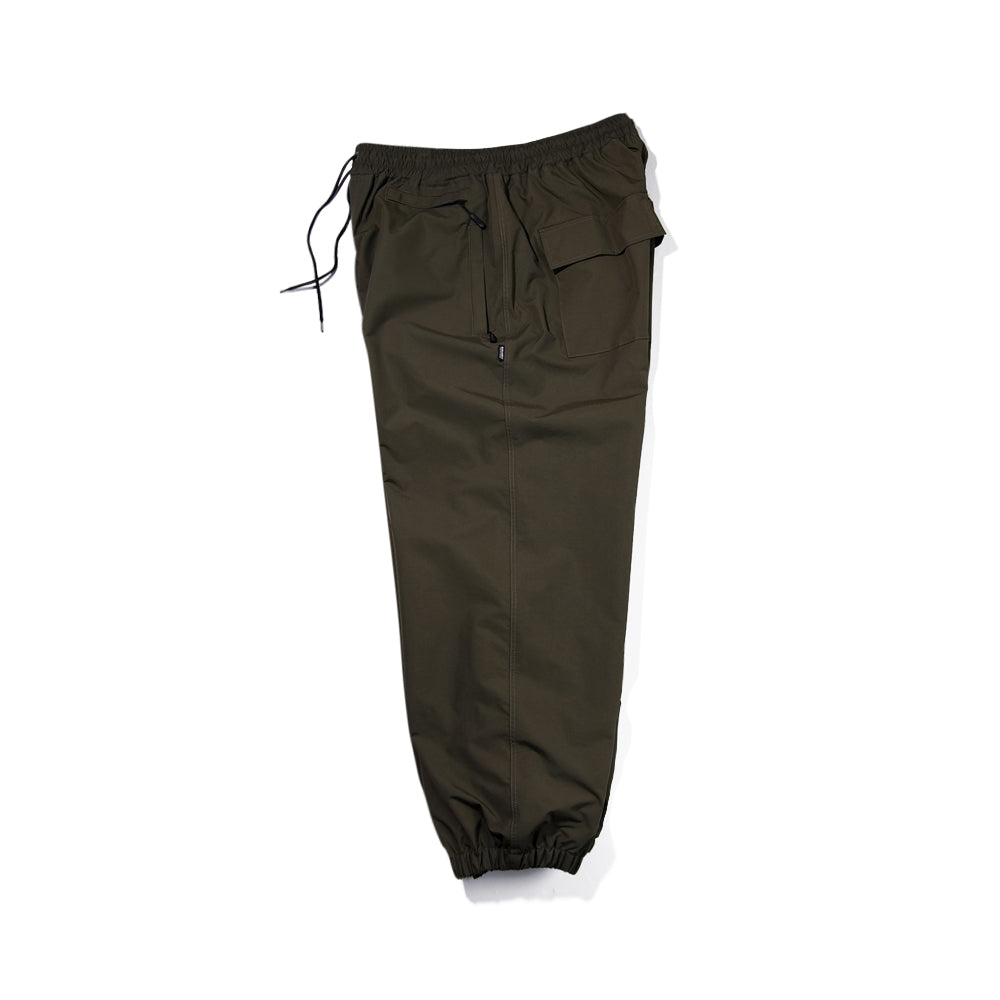 ISD HIGH SUPER WIDE JOGGER PANTS KHAKI