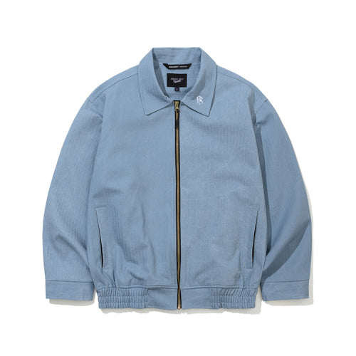 DSXBS HEAVY COTTON COLLAR JACKET LIGHT BLUE