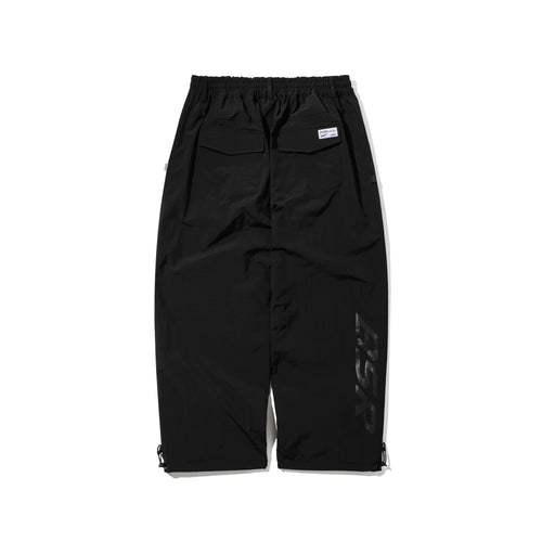 REFINED SUPER WIDE VENTILATION PANTS BLACK