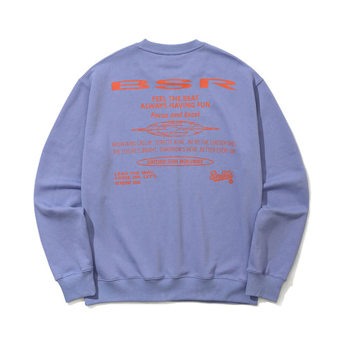 ALWAYS HAVING FUN CREWNECK PURPLE