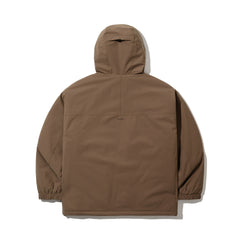 SMOOTH HOODED JACKET KHAKI