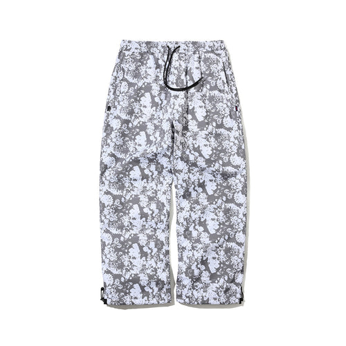 WIDE CARPENTER TRACK PANTS MONO FLOWER