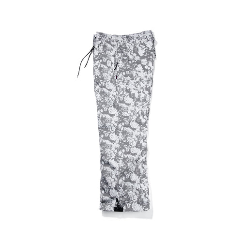 WIDE CARPENTER TRACK PANTS MONO FLOWER