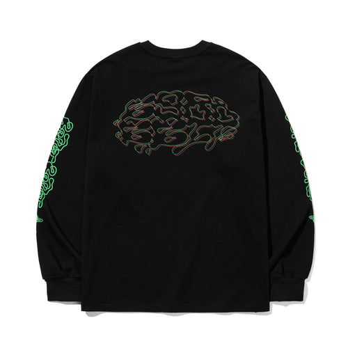 FANCY NEW BSR LOGO LONG SLEEVE BLACK