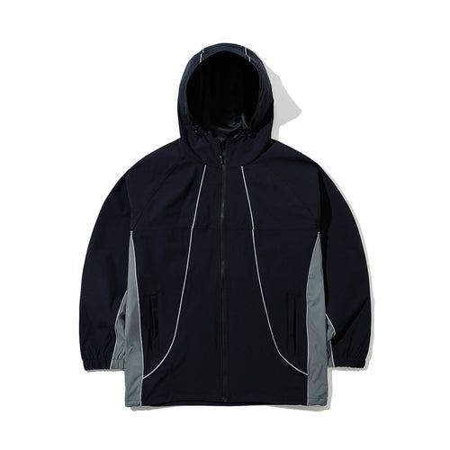PP STRETCH HOODED JACKET NAVY